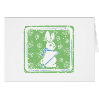 Ski Bunny Cards
