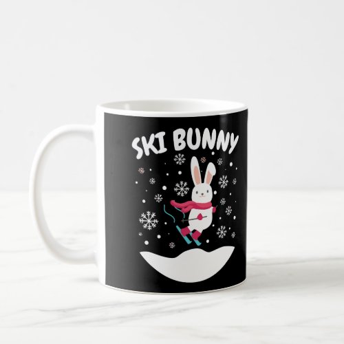 Ski Bunny Cute WomenS Ski Skier Skiing Coffee Mug