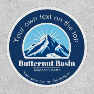 Ski Butternut Basin Massachusetts ski resort gift Patch