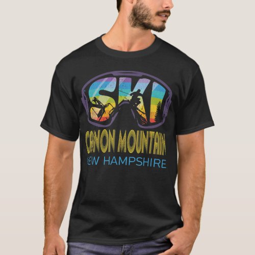 Ski Cannon Mountain New Hampshire Skiing Vacation T_Shirt