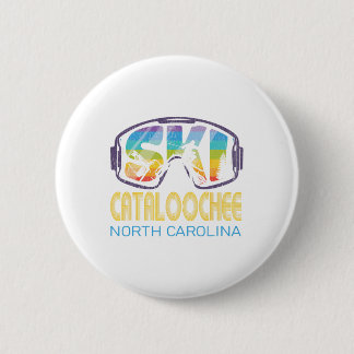 Ski Cataloochee North Carolina Skiing Vacation  Button