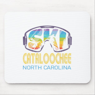Ski Cataloochee North Carolina Skiing Vacation Mouse Pad