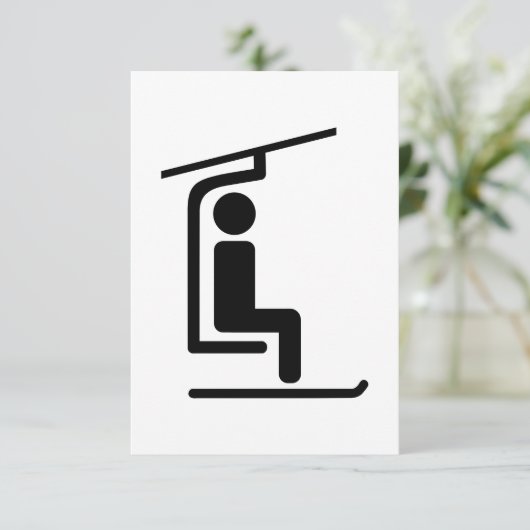 Ski Chairlift (Standing Front)