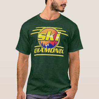 ski Chamonix 80s T-Shirt