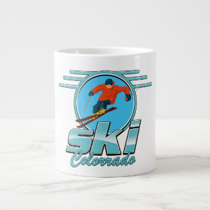 ski Colorado logo Giant Coffee Mug