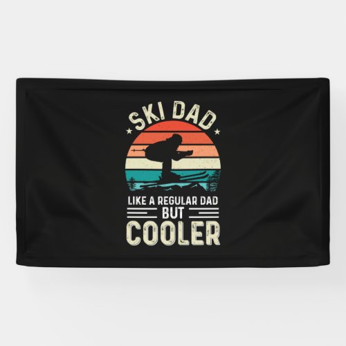 Ski Dad Banner