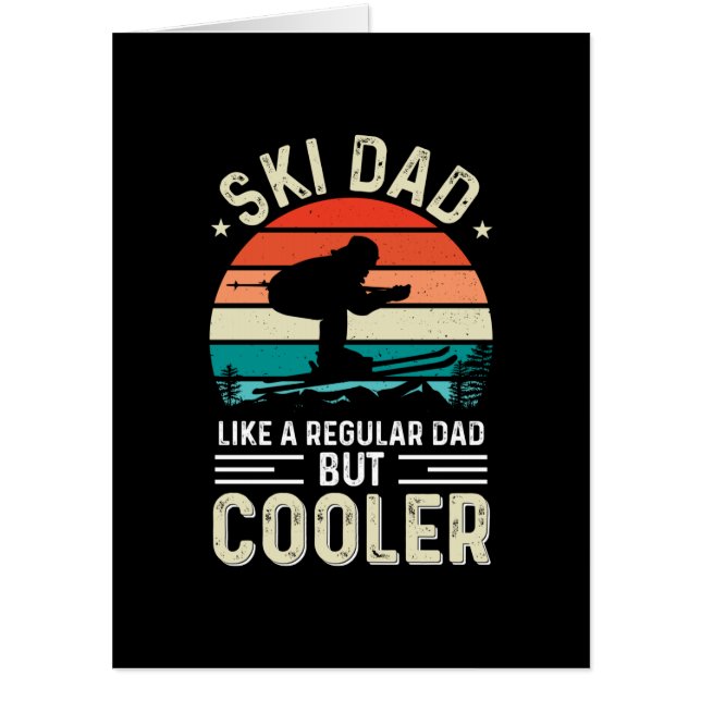 Ski Dad Card (Front)