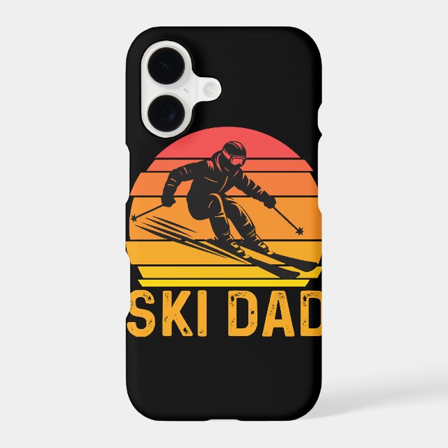 ski dad iphone case (Back)
