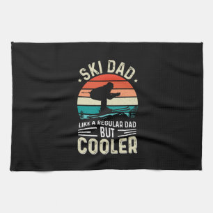 Ski Dad Kitchen Towel