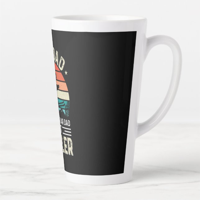 Ski Dad Latte Mug (Right)