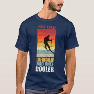 ski dad like regular dad only cooler vintage T-Shirt