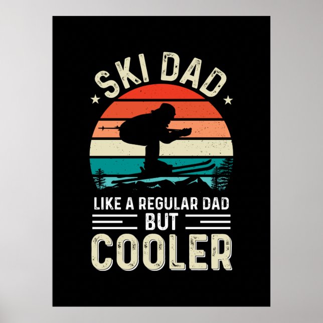 Ski Dad Poster (Front)