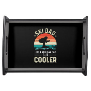 Ski Dad Serving Tray