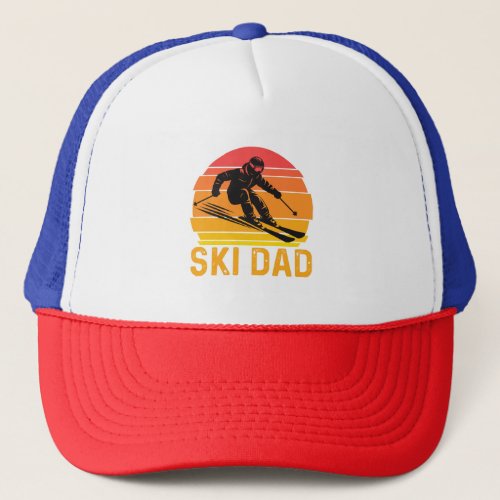 ski dad trucker hat