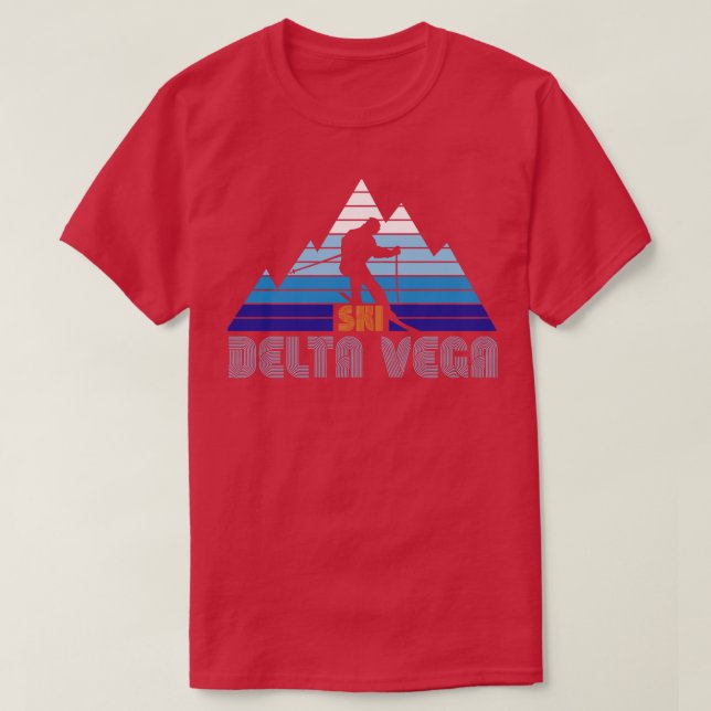 Ski Delta Vega 3 T-Shirt (Design Front)