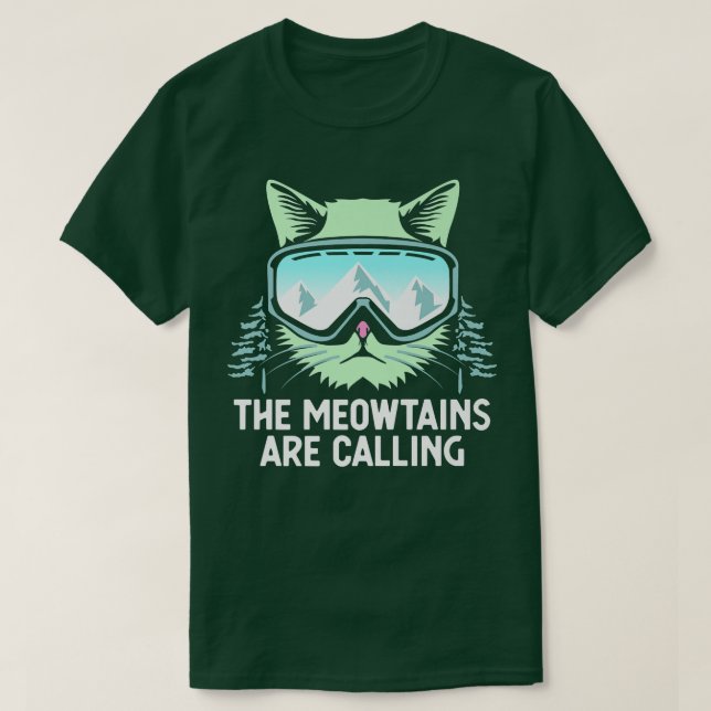 Ski Design For Men Women Skier Snowboard Goggle Sk T-Shirt (Design Front)
