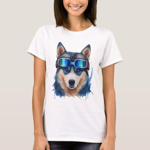 Ski Dog T_Shirt