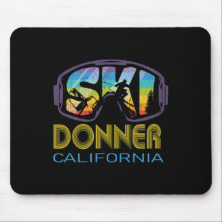 Ski Donner California Skiing Vacation  Mouse Pad