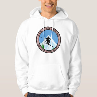 ski-dragging hoodie