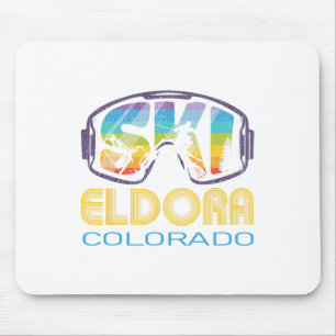 Ski Eldora Colorado Skiing Vacation Mouse Pad