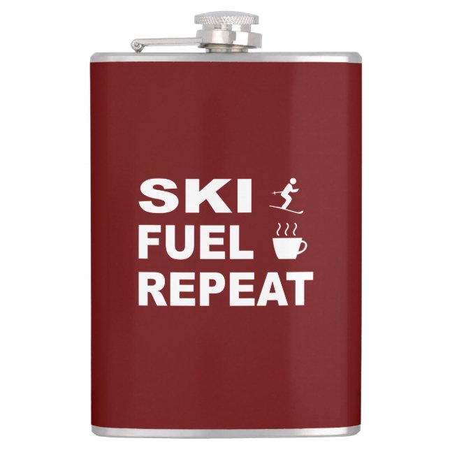 Ski Fuel Repeat Flask (Front)