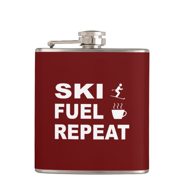 Ski Fuel Repeat Flask (Front)