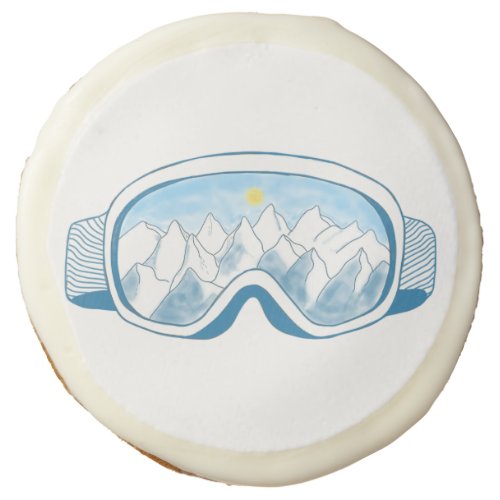 Ski Goggles Illustration   Sugar Cookie