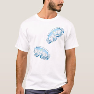 Ski Goggles Illustration  T-Shirt