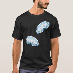 Ski Goggles Illustration T-Shirt