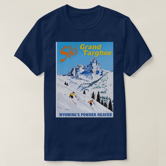 Ski grand targhee T-Shirt (Design Front)