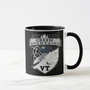 Ski Green Mountains, VT Mug