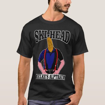 Ski Head - Mielke's Nightmare T-shirt by andersARTshop at Zazzle