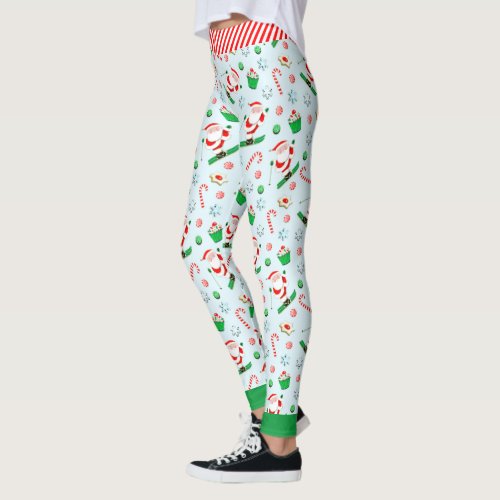 Ski Holiday Christmas Leggings