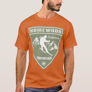 Ski Homewood California T-Shirt