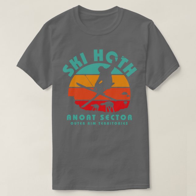 Ski Hoth T-Shirt (Design Front)