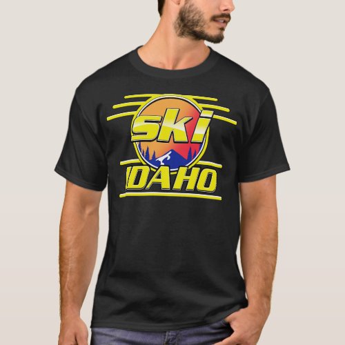 Ski Idaho 80s T_Shirt
