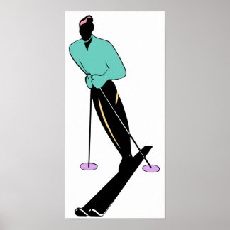 SKI INSTRUCTOR POSTER