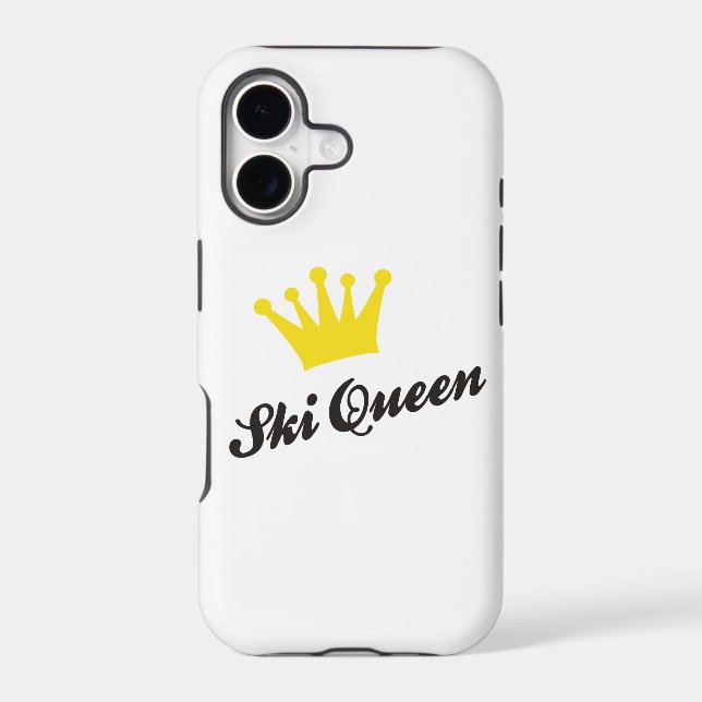 ski iphone case (Back)