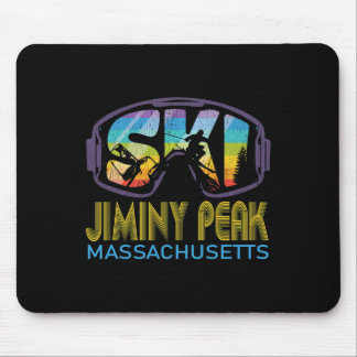 Ski Jiminy Peak Machusetts Skiing Vacation Mouse Pad