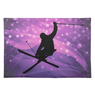 Ski Jump Cloth Placemat