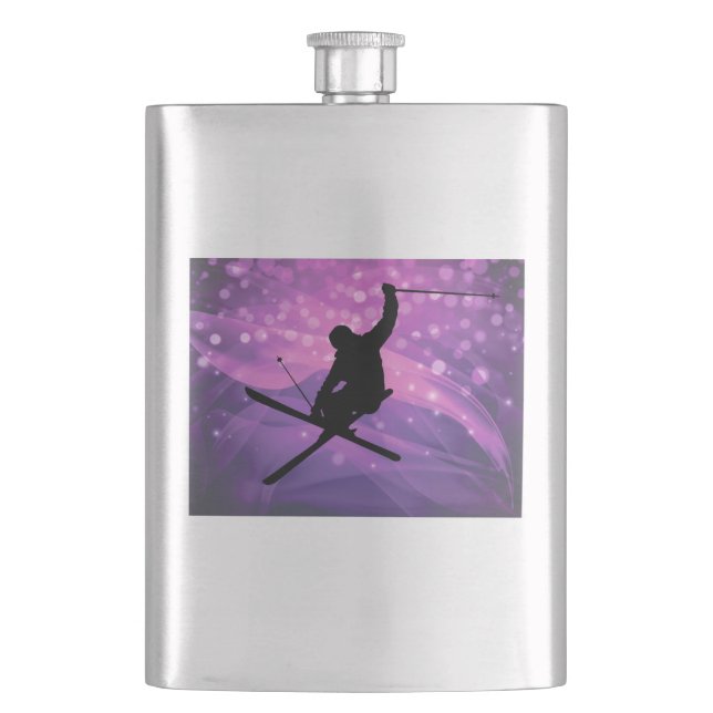 Ski Jump Flask (Front)