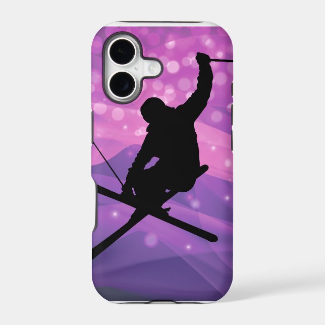 Ski Jump Iphone Case (Back)