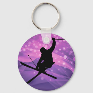 Ski Jump Keychain