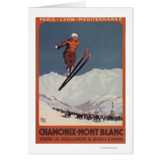 Ski Jump - PLM Olympic Promo Poster Cards (Front)