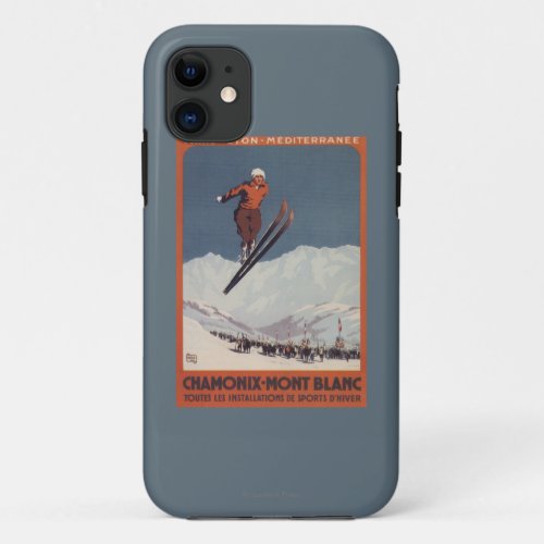 Ski Jump _ PLM Olympic Promo Poster iPhone 11 Case