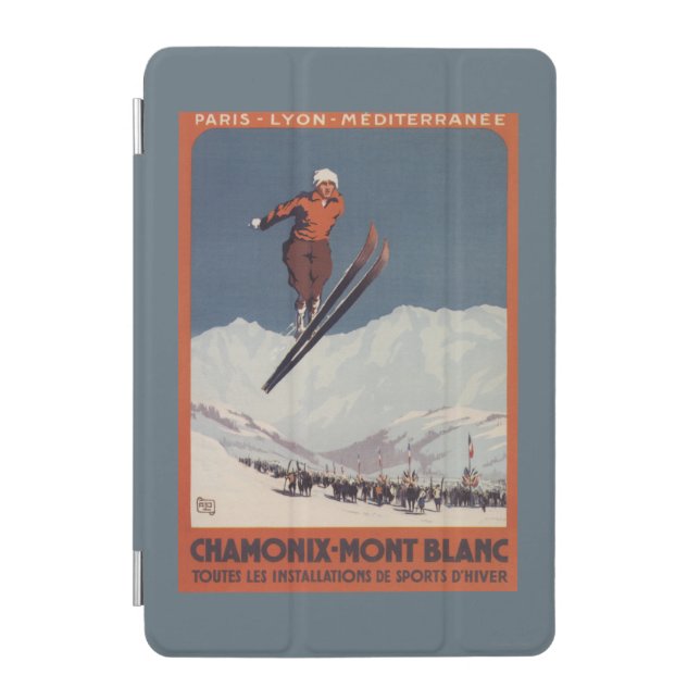 Ski Jump - PLM Olympic Promo Poster iPad Mini Cover (Front)