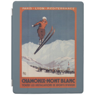 Ski Jump - PLM Olympic Promo Poster iPad Smart Cover