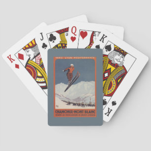 Ski Jump - PLM Olympic Promo Poster Poker Cards