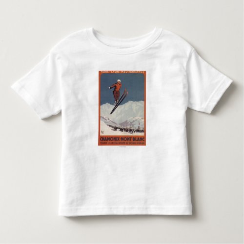 Ski Jump _ PLM Olympic Promo Poster Toddler T_shirt