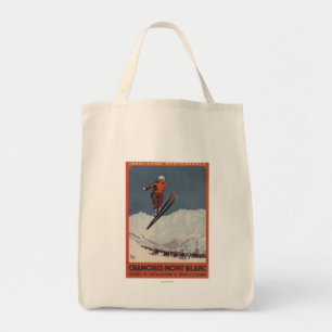 Ski Jump - PLM Olympic Promo Poster Tote Bag